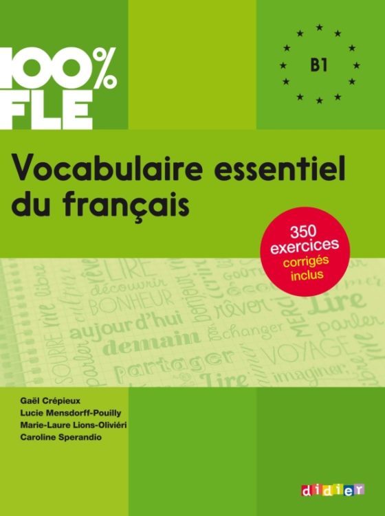 100% FLE – Vocabulaire Essentiel Du Français B1 – Ebook – Didier FLE