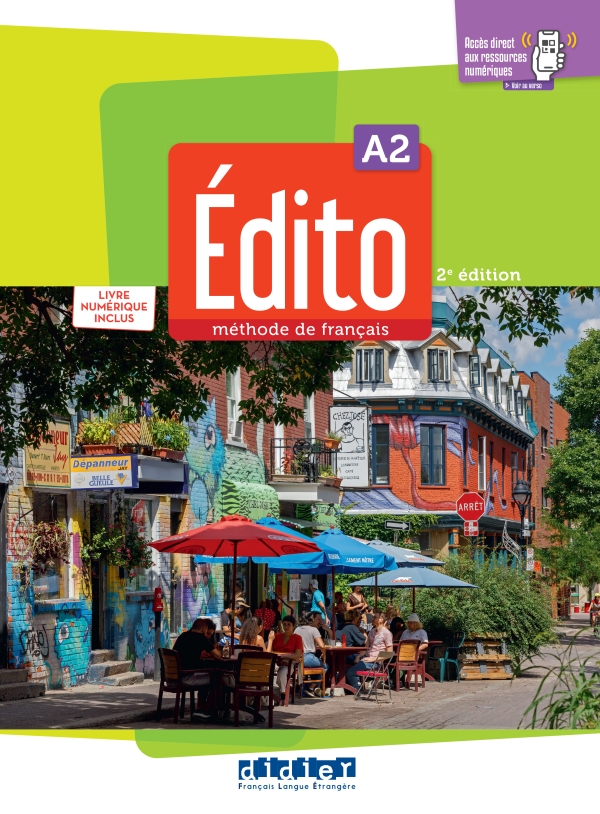 Edito A2 – Edition 2022 – Livre + code numérique + didierfle.app