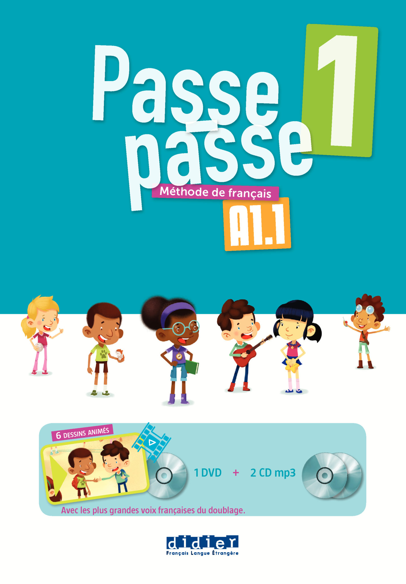 Passe-passe 1 – Coffret classe 2 CD mp3 + 1 DVD