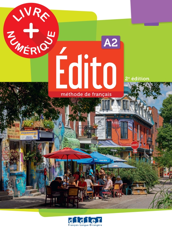 Edito A2 – Edition 2022 – livre numérique interactif élève