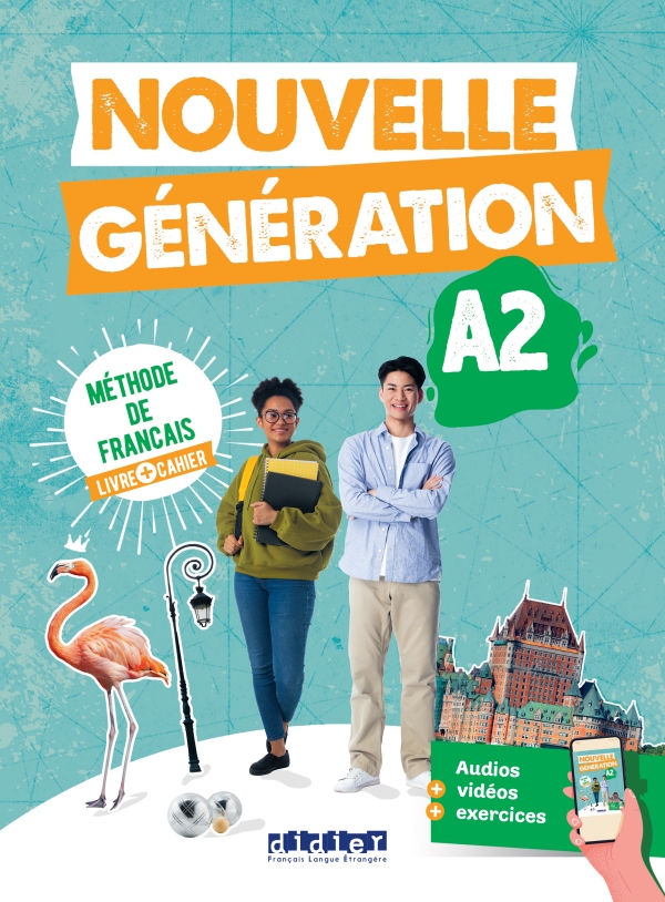 Nouvelle Génération A2 – Livre + Cahier + didierfle.app