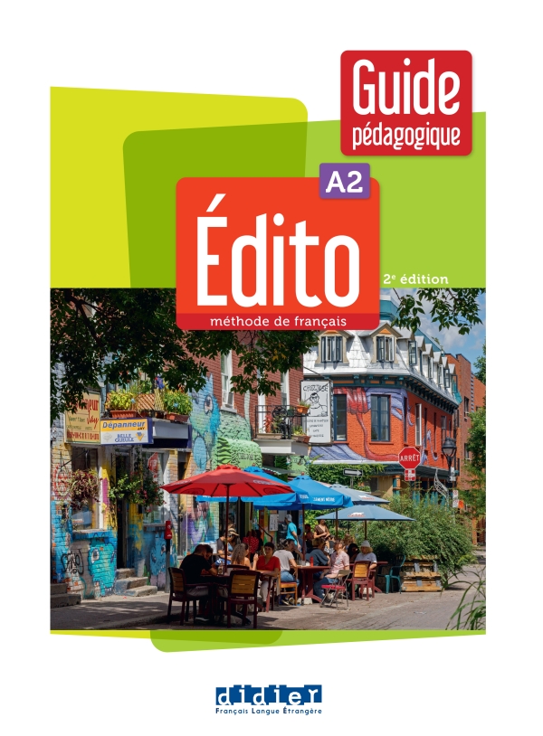 Edito A2 – 2ème édition – Guide pédagogique papier
