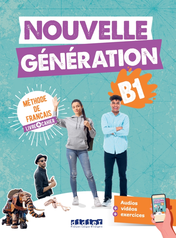 Nouvelle Génération B1 – Livre + Cahier + didierfle.app