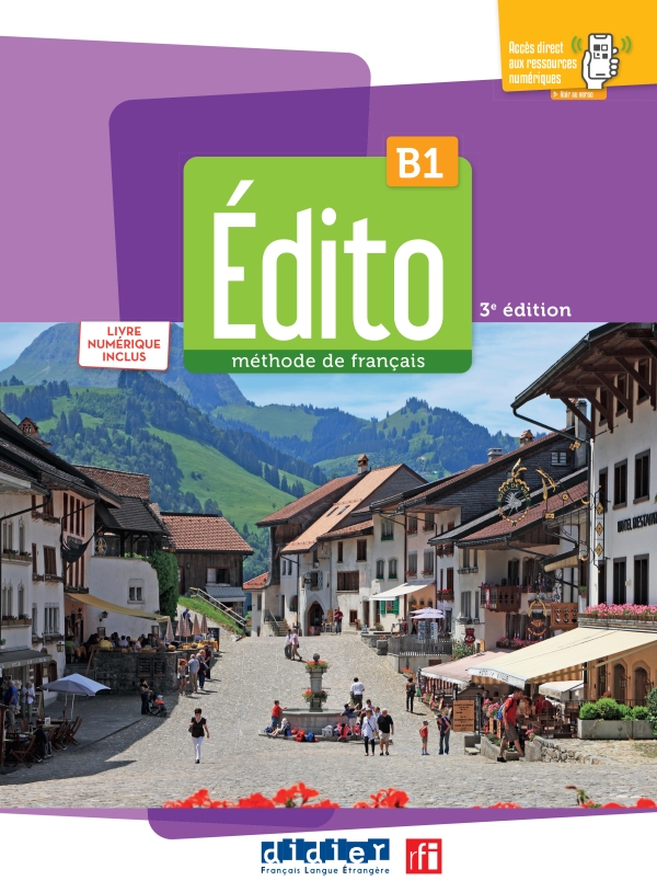 Edito B1 – 3ème édition – Livre + livre numérique