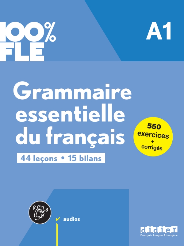 Grammaire essentielle du francais A1 – livre + didierfle.app