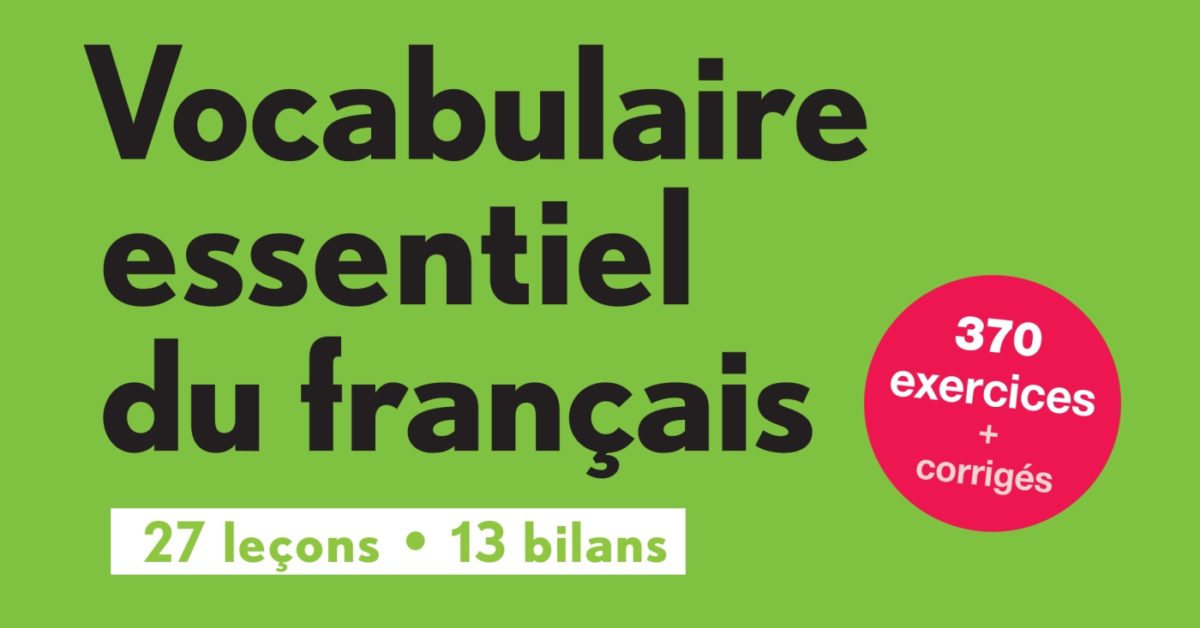 100% FLE – Vocabulaire Essentiel Du Français B1 – Livre +… – Didier FLE