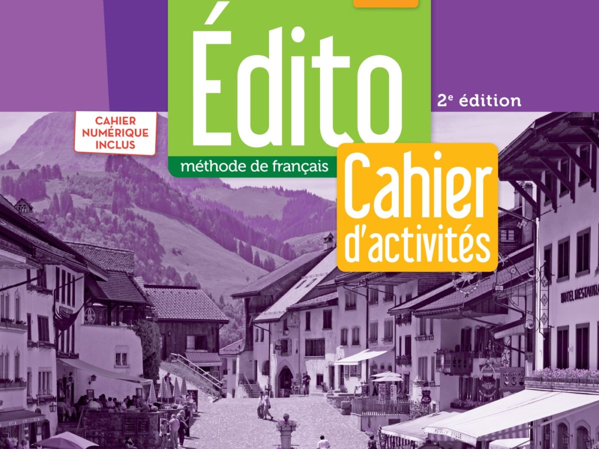 Edito A2 – Edition 2022 – Cahier + cahier numérique + didierfle.app