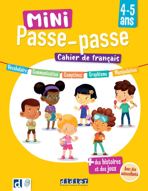 Mini Passe-passe 4-5 ans – Cahier de français