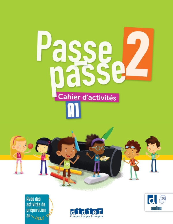 Passe-passe 2 – Niv. A1 – Cahier + didierfle.app