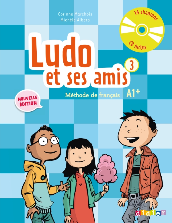 Ludo et ses amis 3 – Niv. A1+ – Livre + CD audio