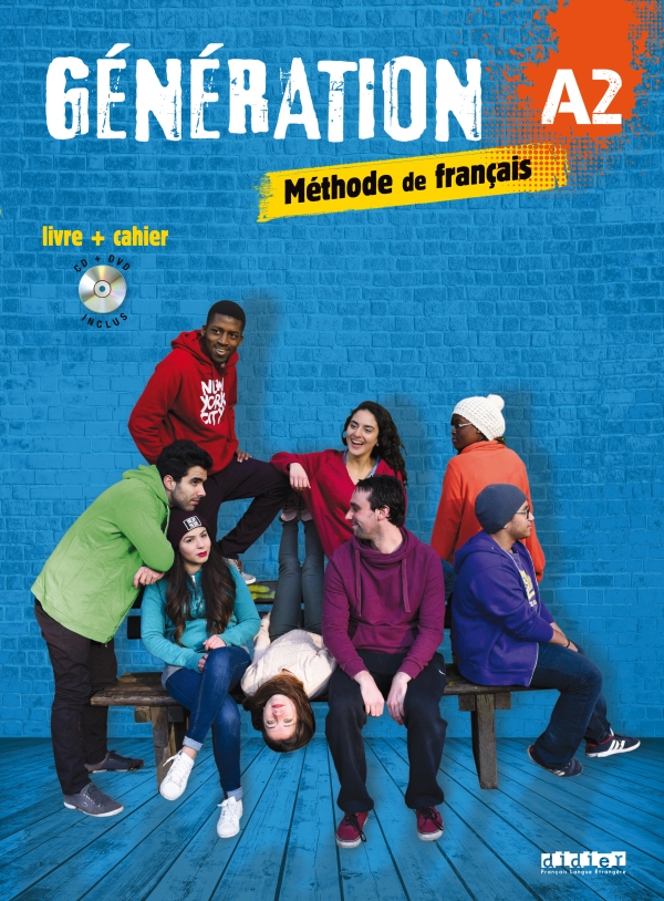 Génération A2 – Livre + Cahier + CD mp3 + DVD