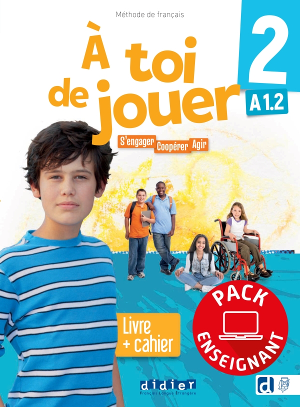 À toi de jouer 2 - Niv. A1.2 - Pack numérique enseignant