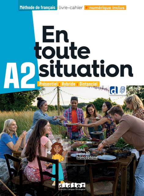 En toute situation A2 - Livre-cahier + didierfle.app
