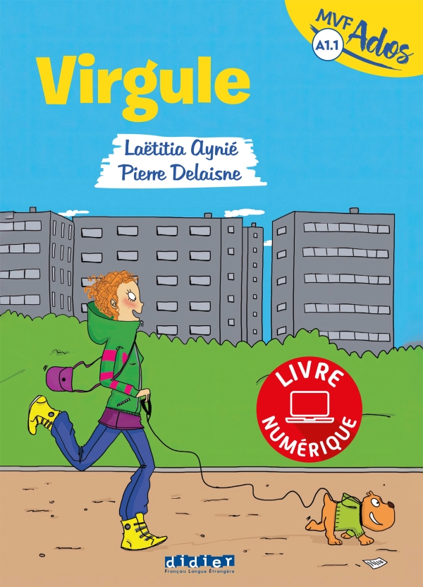 Mondes en VF Ados – Virgule (bd) – Niv. A1.1 – Livre numérique