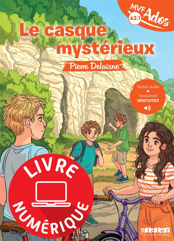 Mondes en VF Ados - Le casque mystérieux - Niv A2.1 - Livre numérique